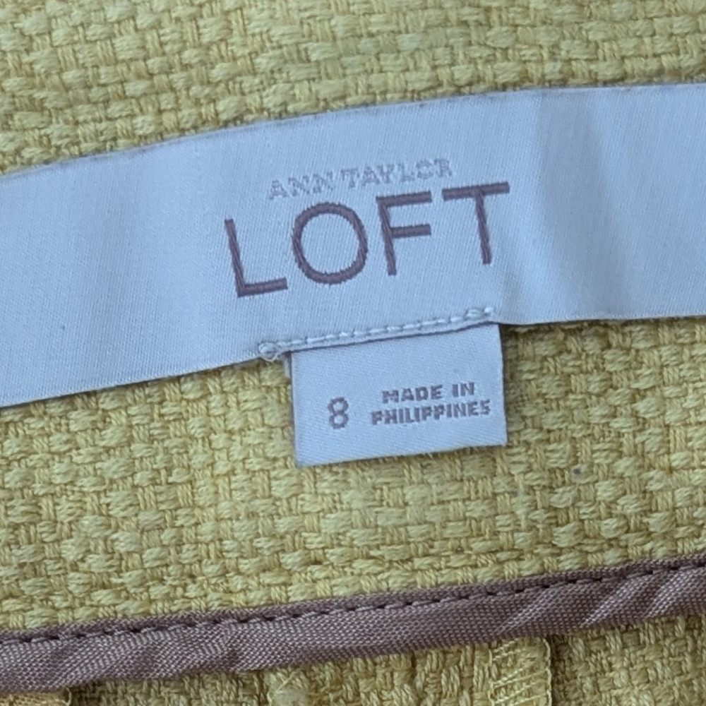 Loft Riviera Butter Yellow Shorts - Picture 5 of 5